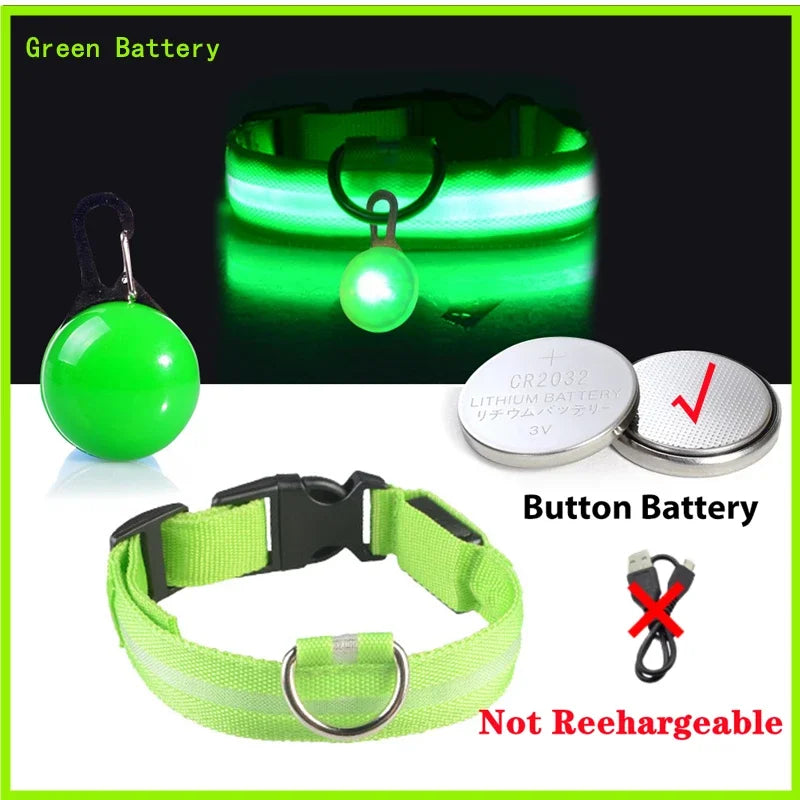 LED Light-Up Safety Collar