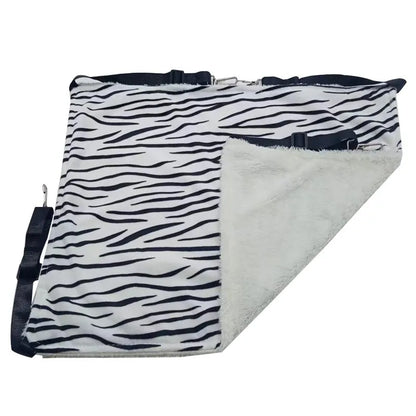 Petzrella Pet Cage Hammock – Reversible Flannel Bed