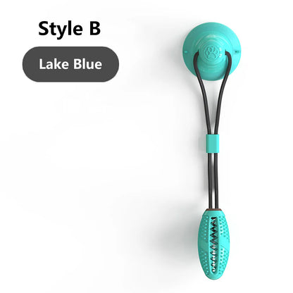 Interactive Suction Tug Toy – Independent Chew & Pull Play for Dogs