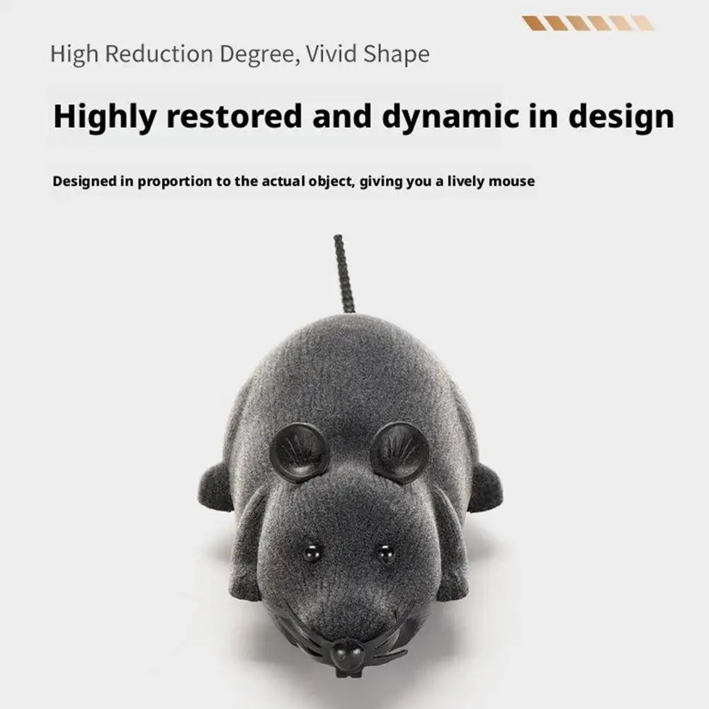 Remote Control Simulation Mouse Toy for Cats