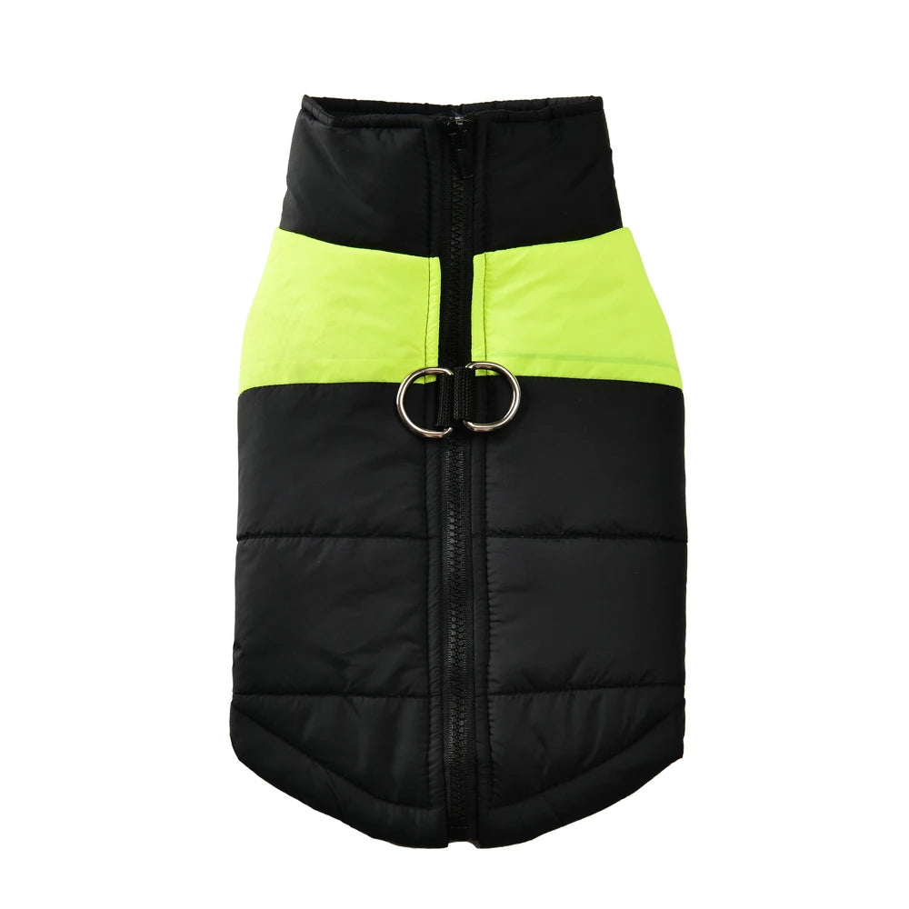 Petzrella All-Size Dog Winter Jacket – XS to 6XL with D-Ring