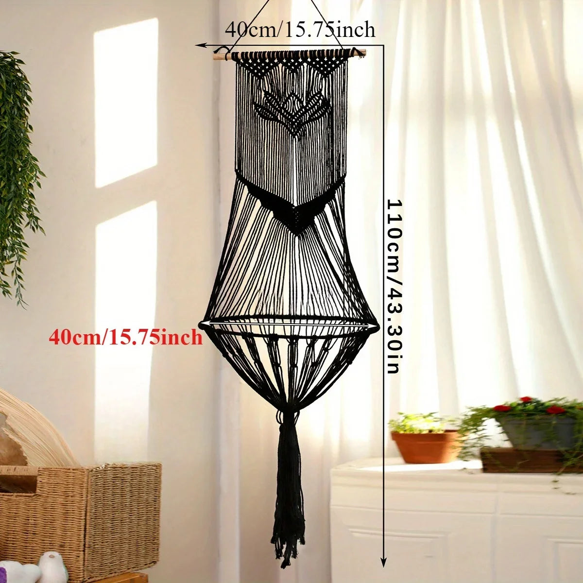 Hanging Cotton Cat Hammock Bed