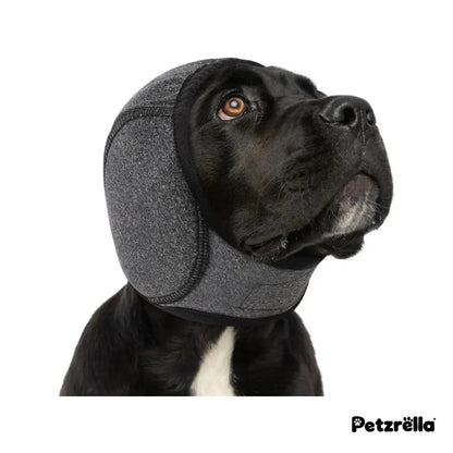 Petzrella Cache-oreilles pour chien – capuche anti-bruit apaisante