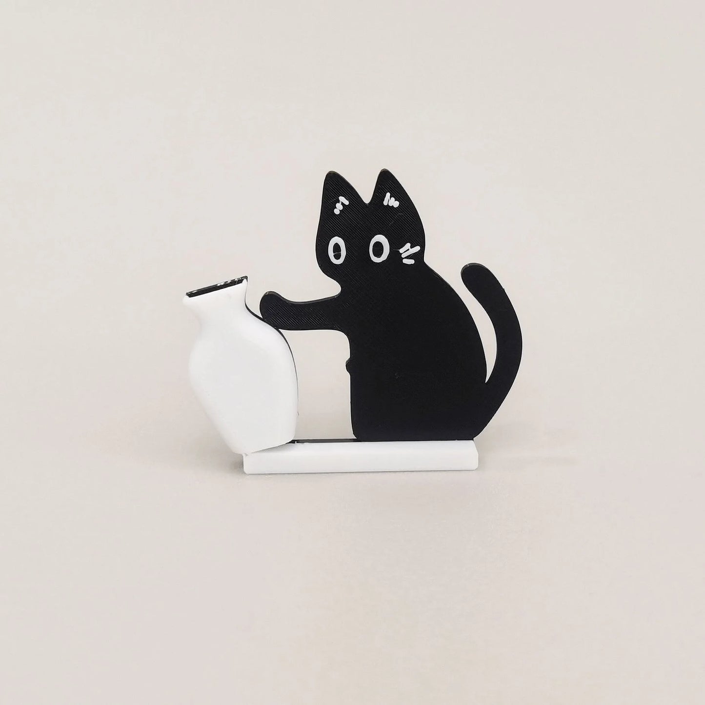 Cat & Dog Magnetic Vase Fridge Decor