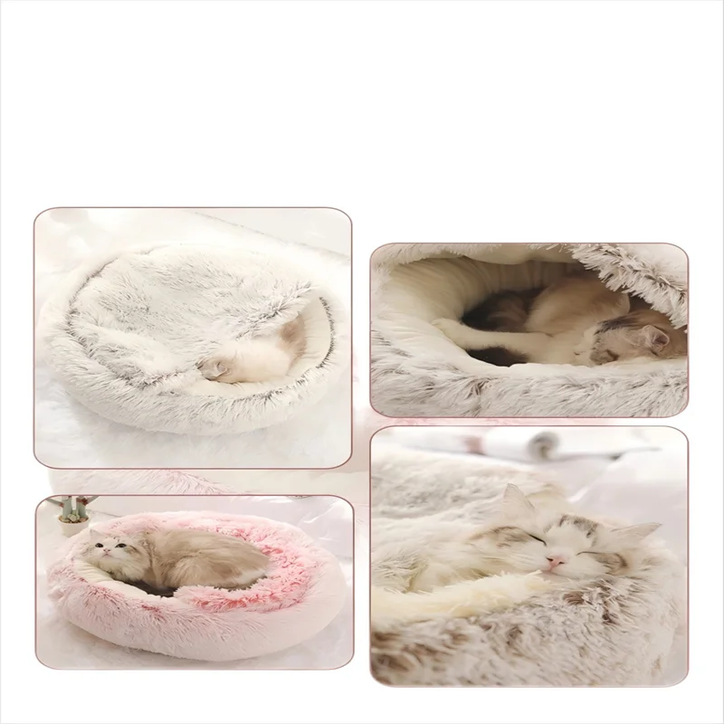 Plush Cat Bed