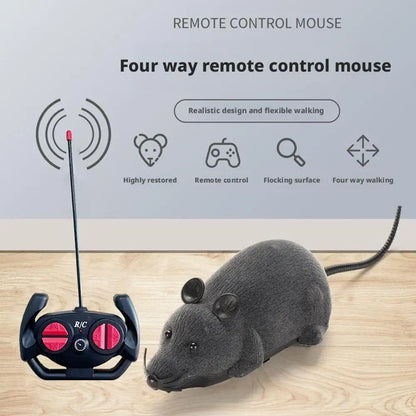 Remote Control Simulation Mouse Toy for Cats