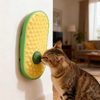 Petzrella Catnip Scratch & Teaser Ball Toy for Cats