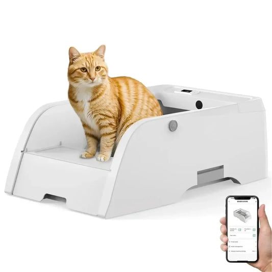Petzrella Smart Self-Cleaning Automatic Cat Litter Box