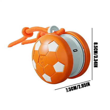 Petzrella Smart Rolling Dog Ball with Tail Rope