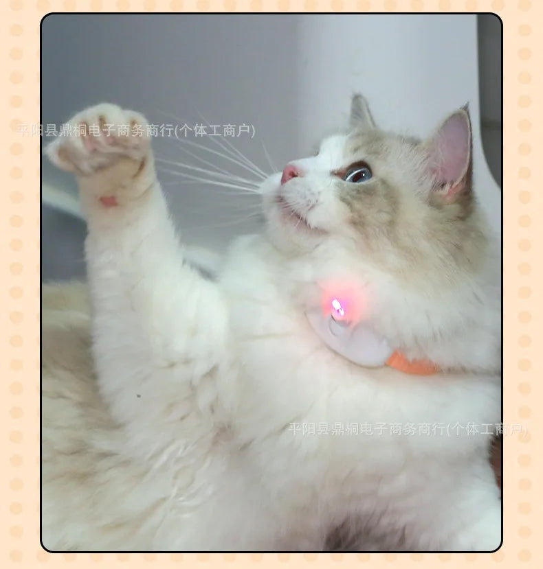USB Rechargeable Laser Cat Toy for Interactive Play