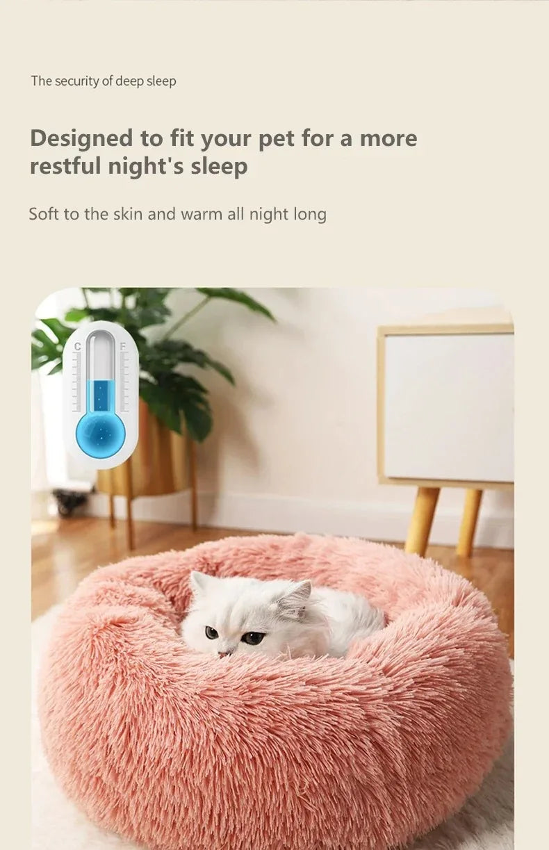 Petzrella Katzenbett Fell-Donut
