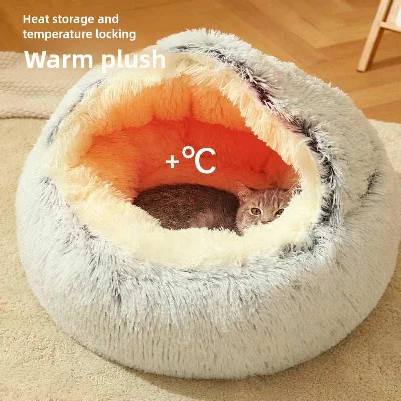 Plush Cat Bed