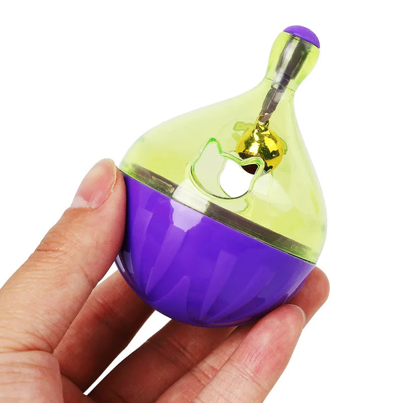 Interactive Treat Dispensing Cat Toy Ball