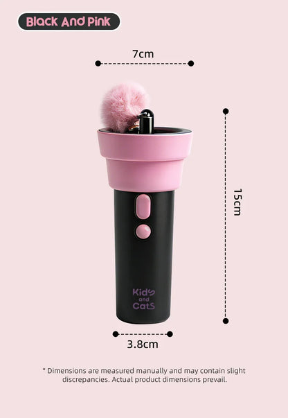 Petzrella Electric Cat Wand Toy – USB Rechargeable, Auto-Retractable