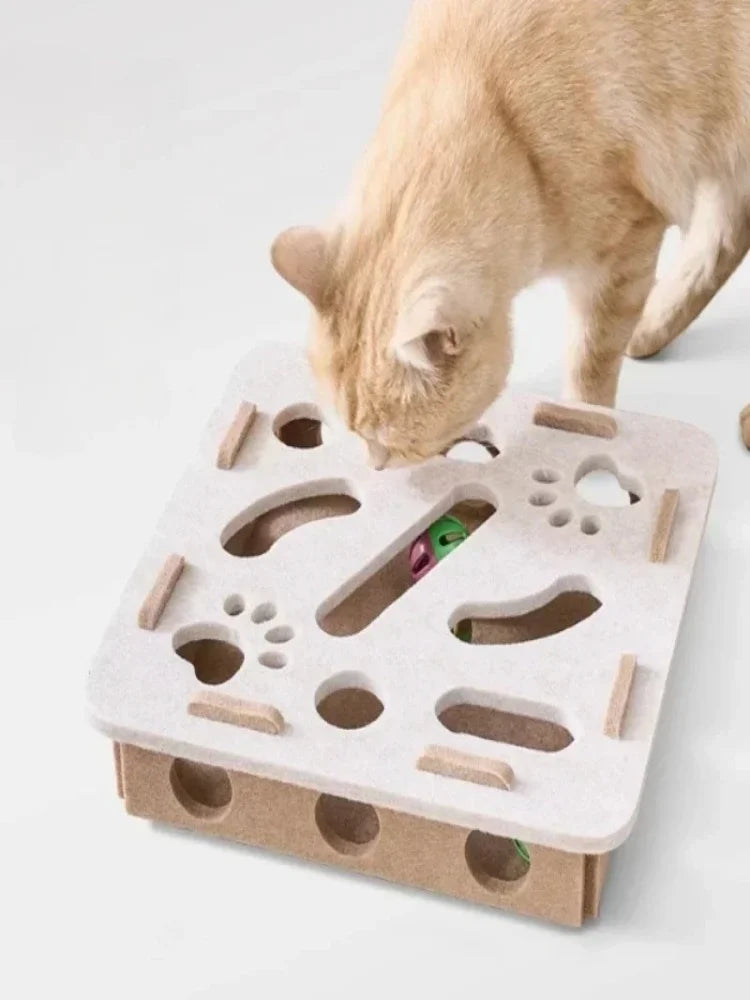 Square Puzzle Toy for Cats