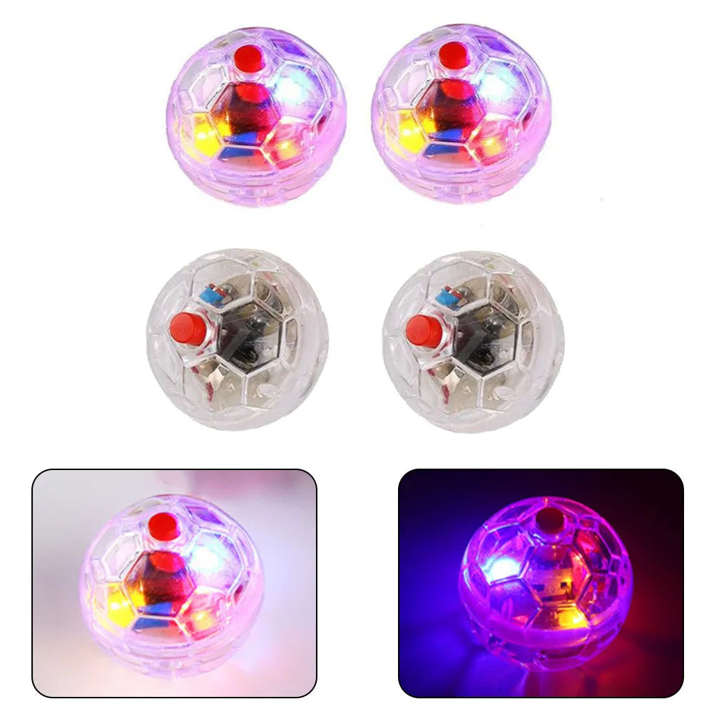 Transparent  Cat Ball – Light-Activated  Cat Toy