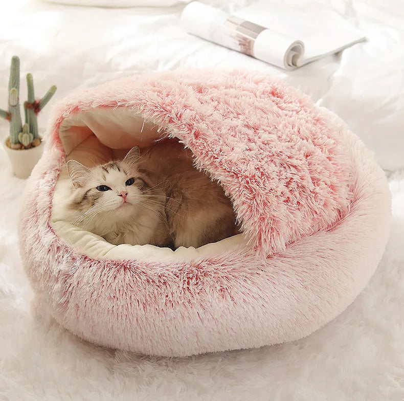 Plush Cat Bed