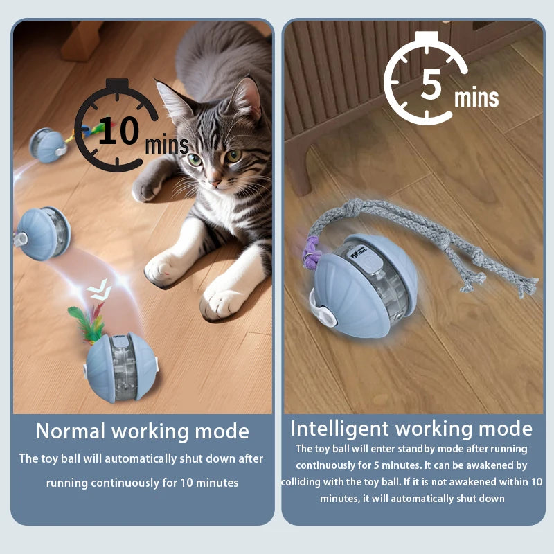 Automatic Interactive Cat Ball Toy