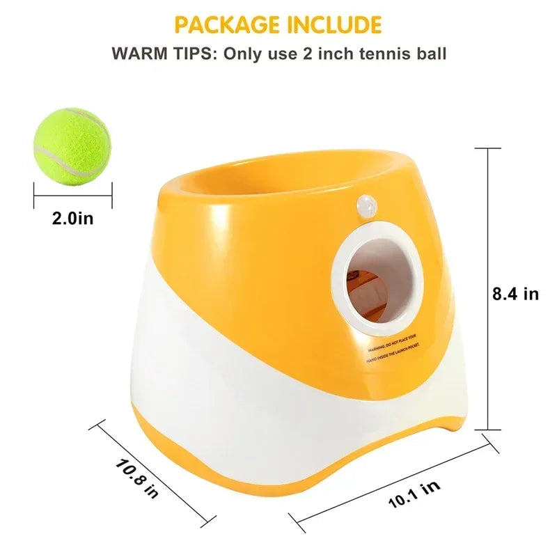 Automatic Dog Tennis Ball Launcher for Interactive Fetch Play