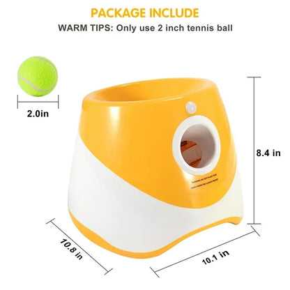 Automatic Dog Tennis Ball Launcher for Interactive Fetch Play