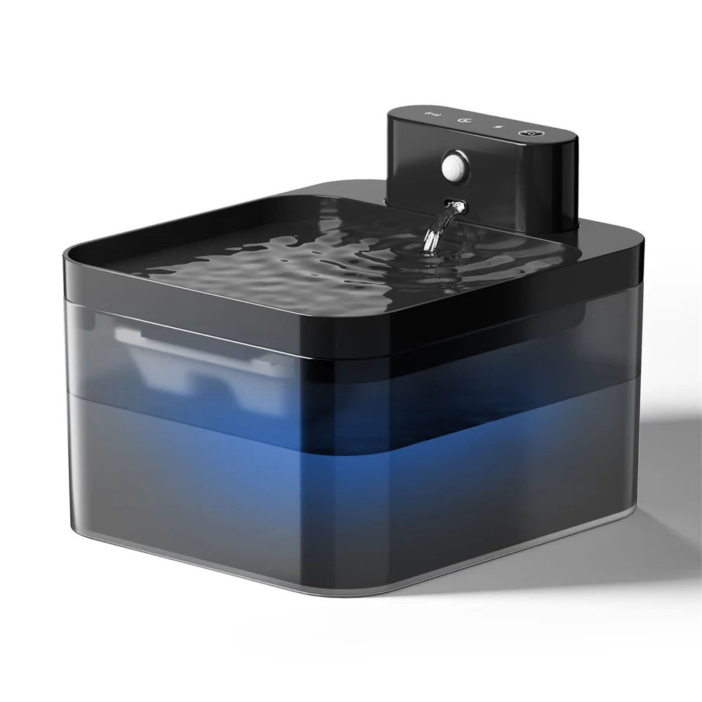 Petzrella 2.2L Automatic Pet Water Fountain – Silent & Filter-Ready