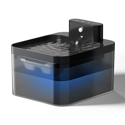 Petzrella 2.2L Automatic Pet Water Fountain – Silent & Filter-Ready