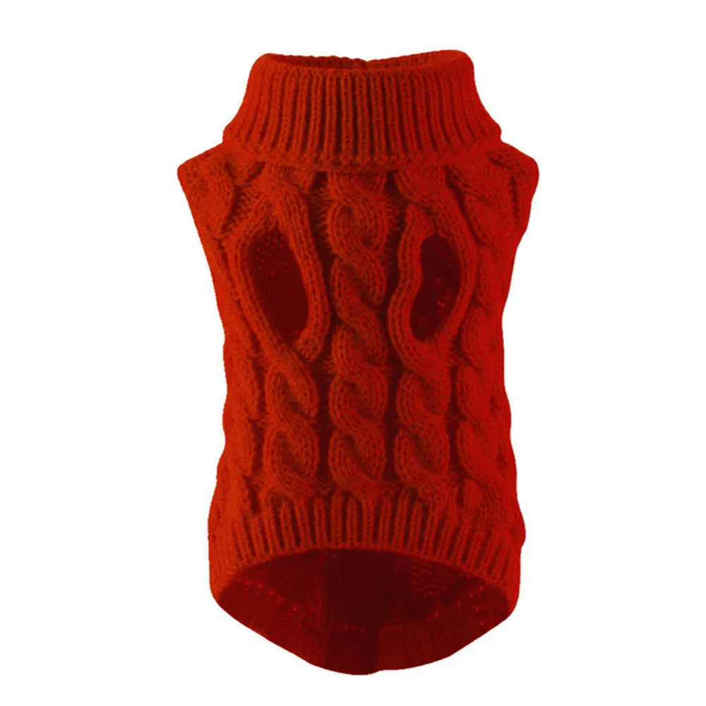 Petzrella Strickpullover für Hunde – Warmer Winterpulli
