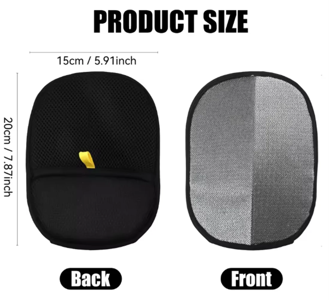 Double-Sided Pet Grooming Gloves