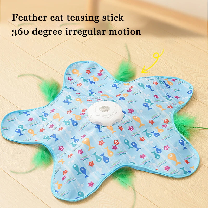 Electric Feather Cat Toy