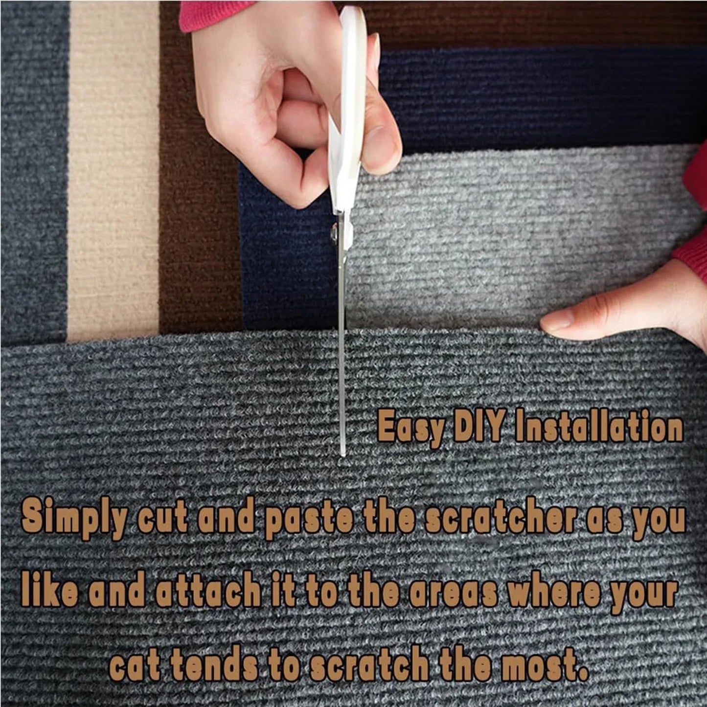 Self-Adhesive Sofa Scratch Protector for Cats