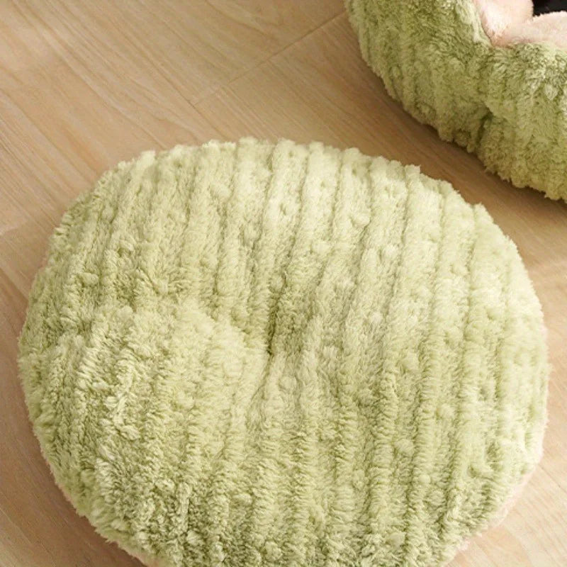 Breathable Plush Cat Bed