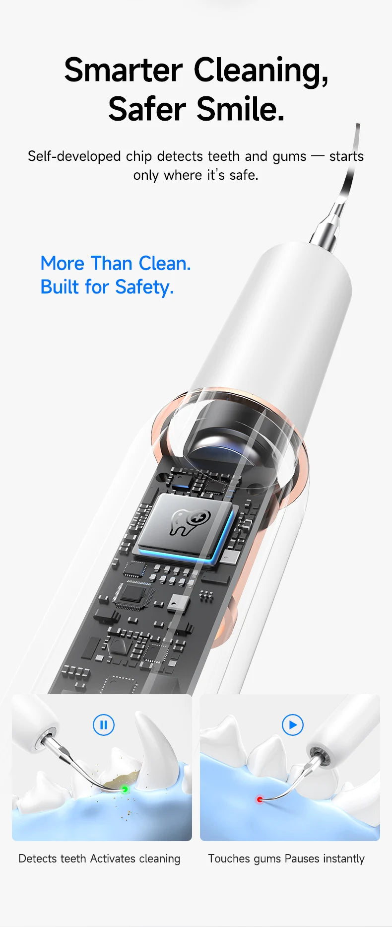 Ultrasonic Pet Dental Plaque Remover for Dogs and Cats