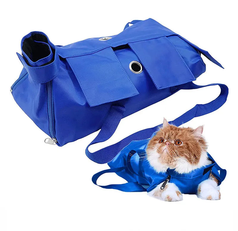 Foldable Breathable Cat Carrier Backpack