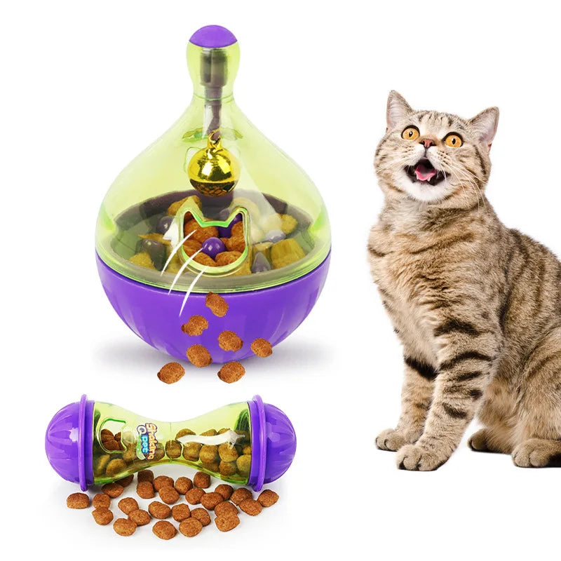 Interactive Treat Dispensing Cat Toy Ball