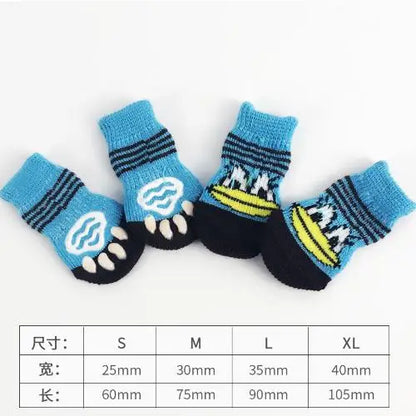 Petzrella Anti-Rutsch-Stricksocken für Haustiere