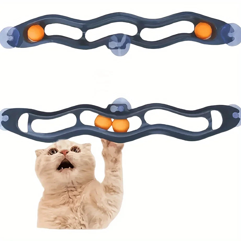 Petzrella Suction Cup Cat Track Toy
