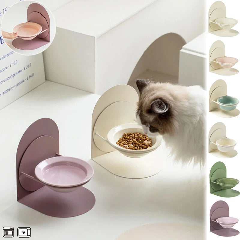Ceramic Elevated Pet Bowl