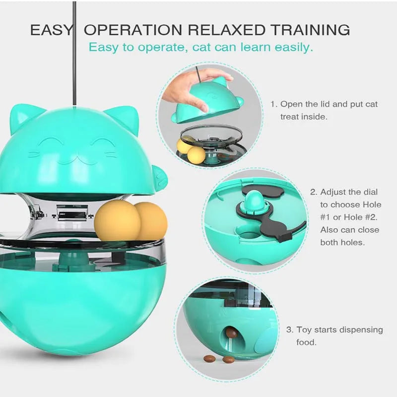 Petzrella 3-in-1 Interaktives Katzenspielzeug-Set