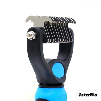 Petzrella Dematting Comb for dogs and cats