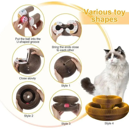 Petzrella Magic Accordion Cat Scratcher