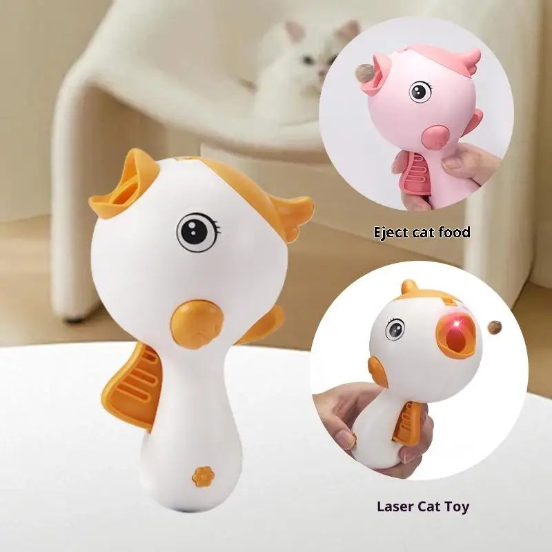 Automatic Cat Toy with Food Dispenser
