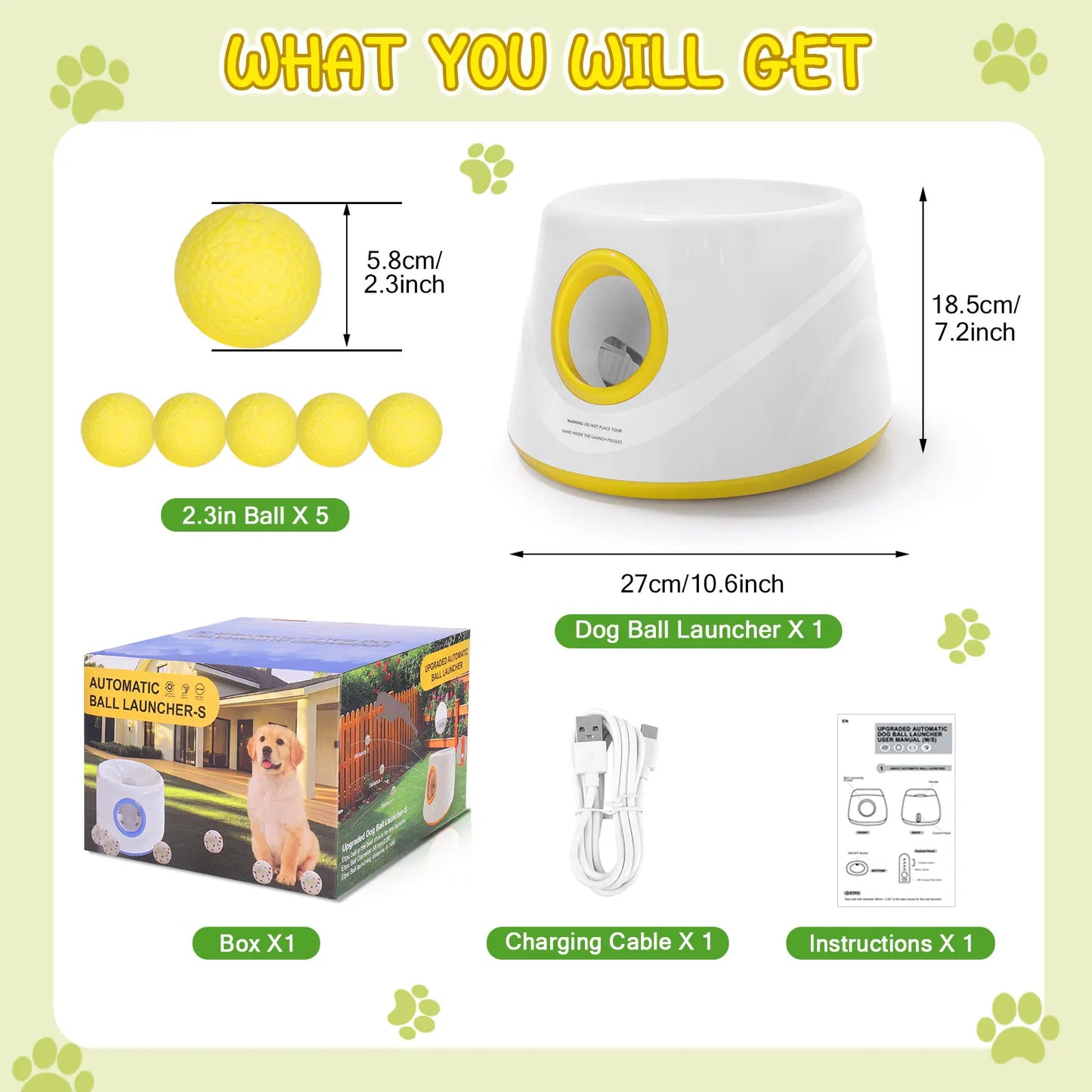 Automatic Ball Launcher for Dogs