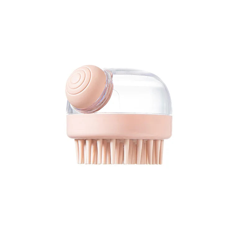 Petzrella Silikon Shampoo-Bürste mit Spender