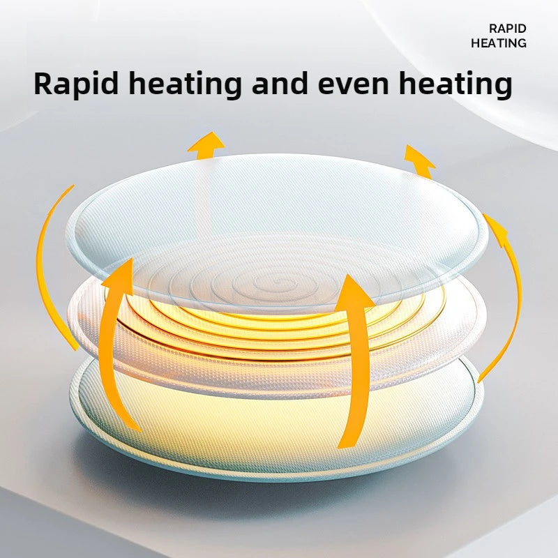 Smart Heated Plush Cat Bed