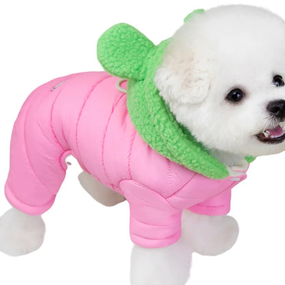 Petzrella Waterproof Dog Jumpsuit – Full-Body Winter Suit
