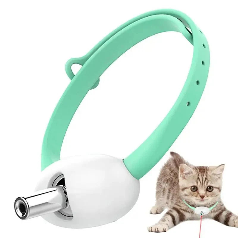 Wearable Laser Collar Toy for Cats