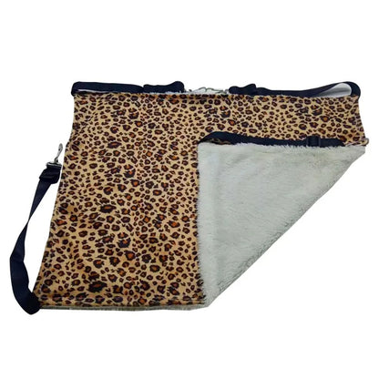 Petzrella Pet Cage Hammock – Reversible Flannel Bed