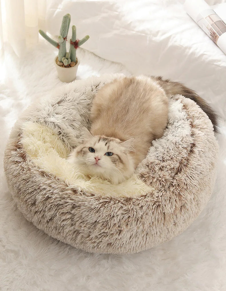 Plush Cat Bed