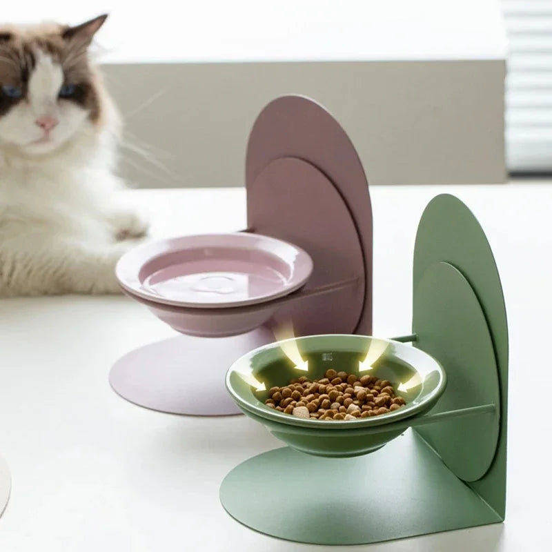 Ceramic Elevated Pet Bowl