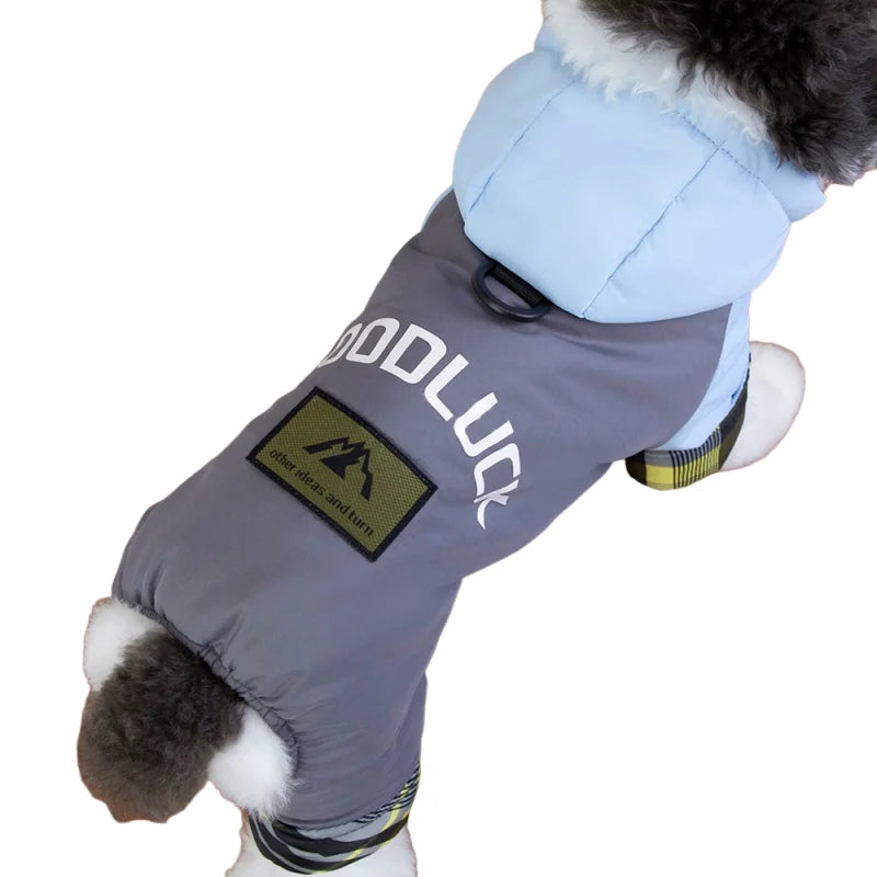Petzrella Waterproof Dog Jumpsuit – Full-Body Winter Suit